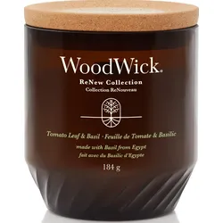 Renew WoodWick Tomato Leaf & Basil Kerze mittel