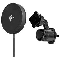 Aqiila Powerbird QC1 Wireless Charger 20 W Magnetanschluss Qi 2 Schwarz KFZ Wireless Charger 406066