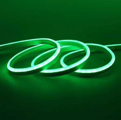 Inspired Living 24V IP67 Waterproof Neon LED Strip Light (120M) Silicone Neon Rope For TV Backlight & Home Decor green 0.5m