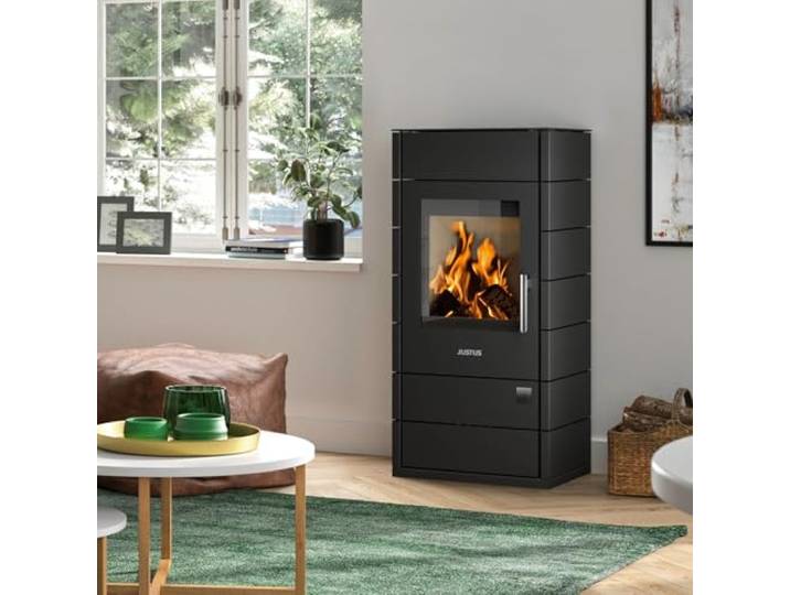 Justus 5696 11 Tova Kaminofen Stahl Schwarz/A