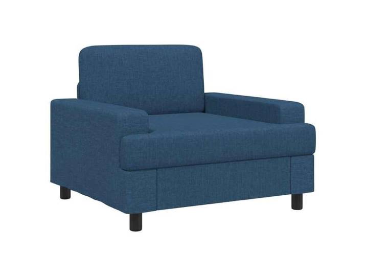 Elégance - Chic Fauteuil 1 place moderne - Fauteuil salon-séjour - Bleu - Tissu - 110x98x85cm_0895874