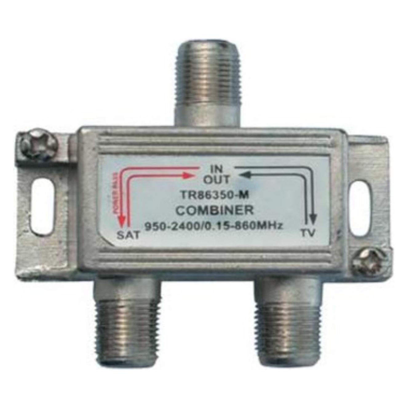 Shiverpeaks S/CONN maximum connectivity SAT-TV-Einspeisweiche, 5-860 MHz 950-2250 MHz, DC (SAT Kabel) (86350-M)