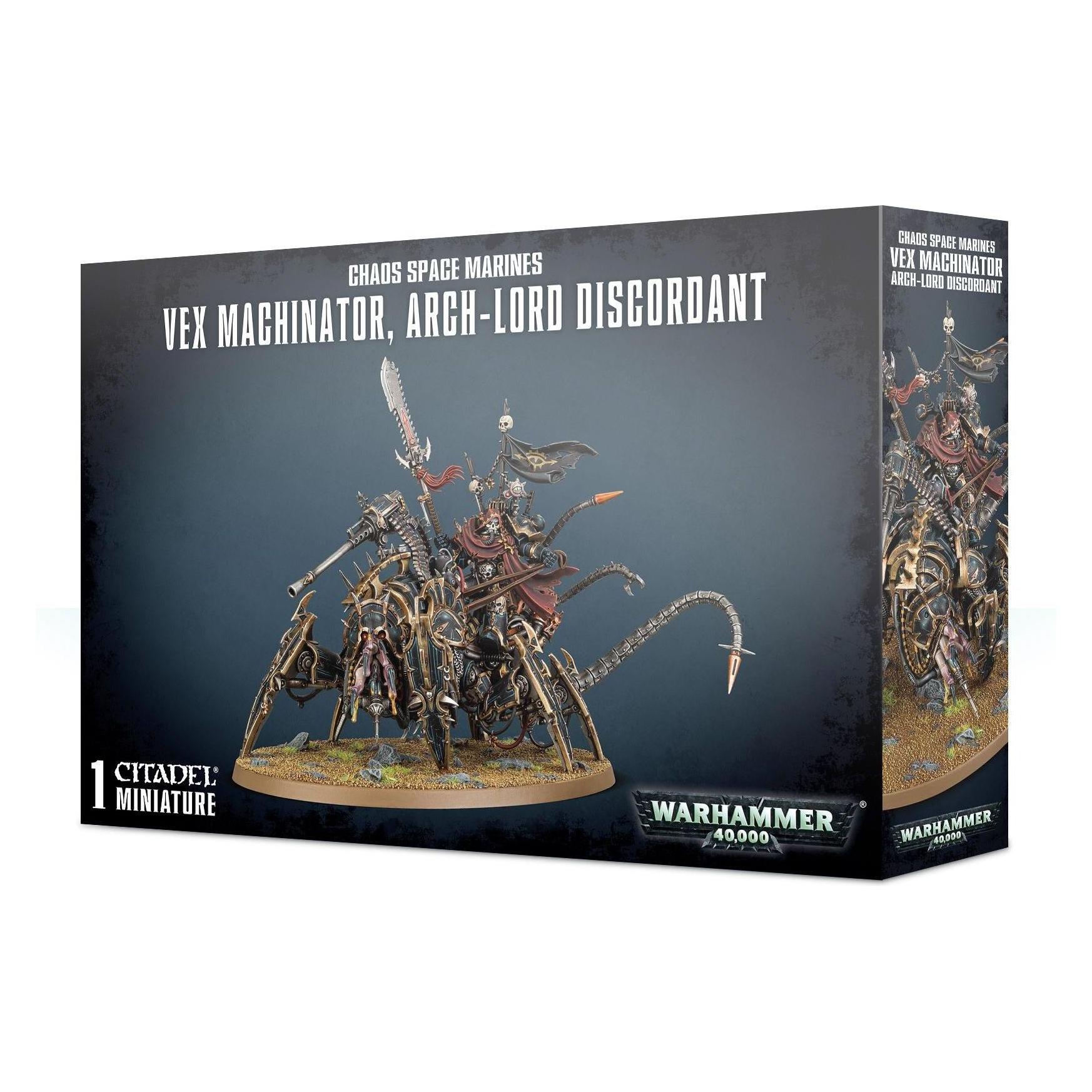 Games Workshop Vex Machinator, Arch-Lord Discordant (Kunststoff) (99120102100)