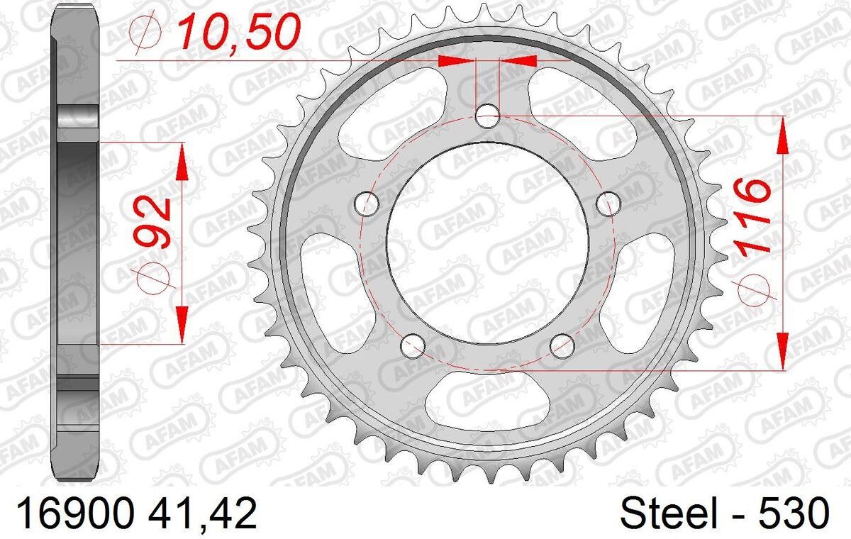 AFAM 16900-41 Chain Sprocket