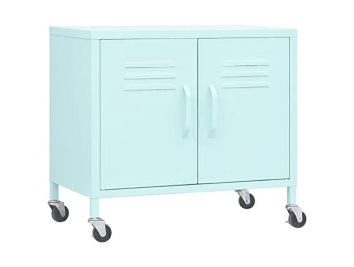 YUTAASU Stahl Lagerschrank 60x35x56 cm Mintgrün
