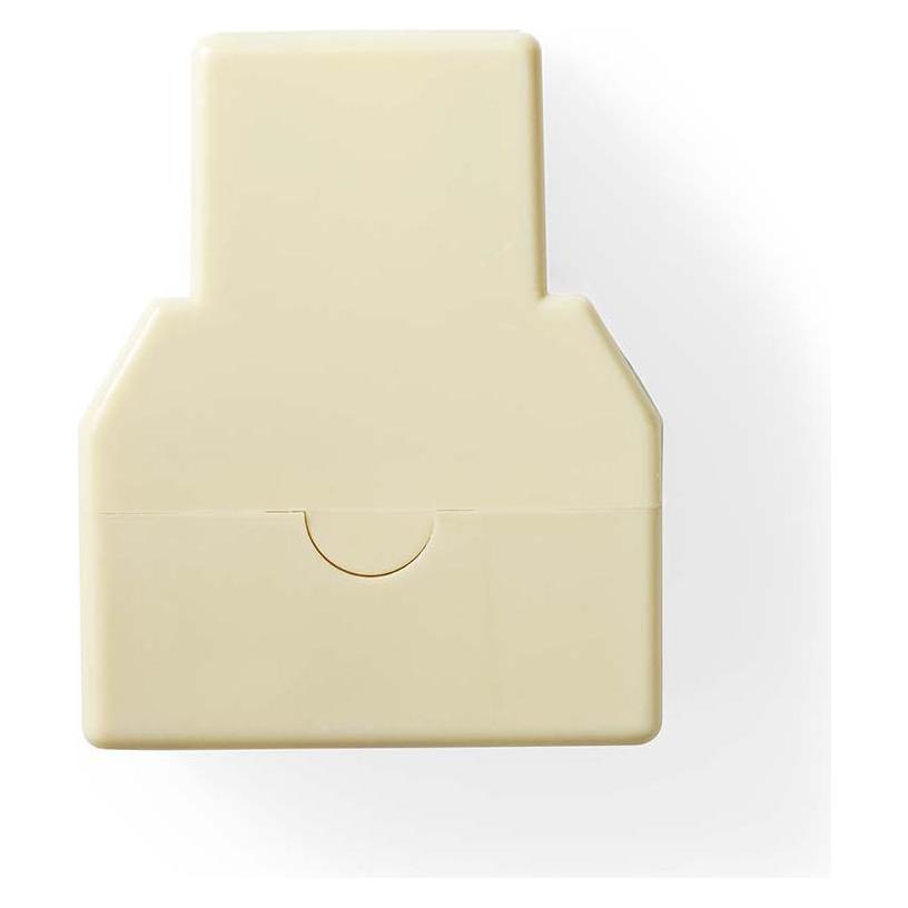 Nedis Telecom-Wall Socket | 2X RJ11 (4/6) Female | Splitter | Ivory (CTGB90990IV)