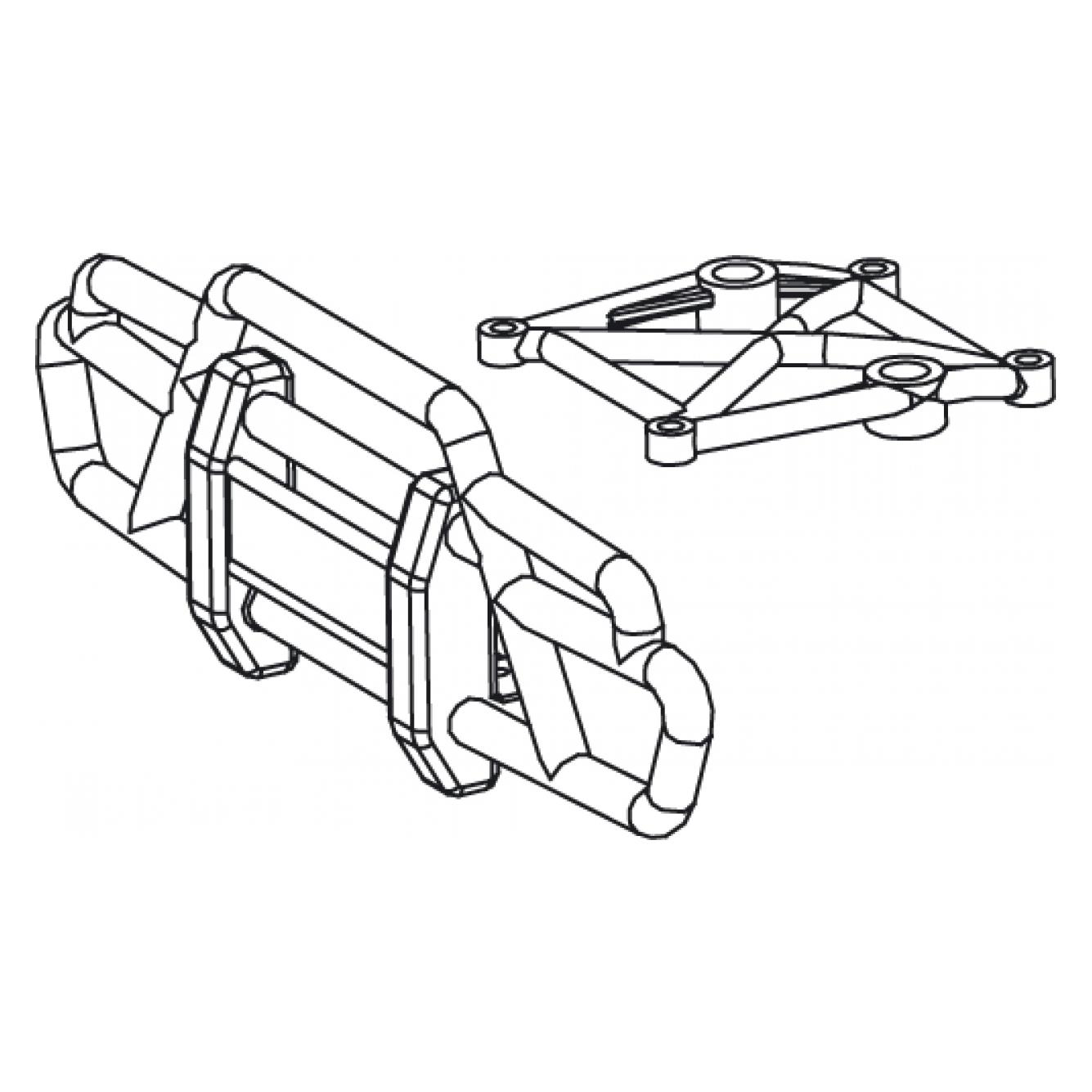 Jamara Rammschutz Tiger-Cocoon vorn oben (505089)