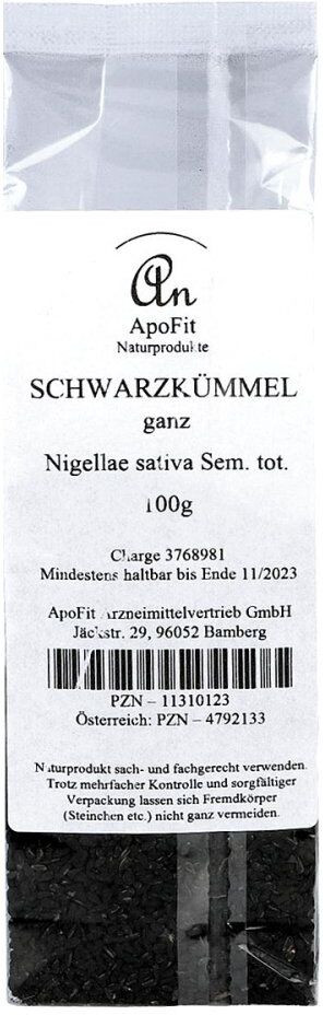 Schwarzkümmel ganz 100g