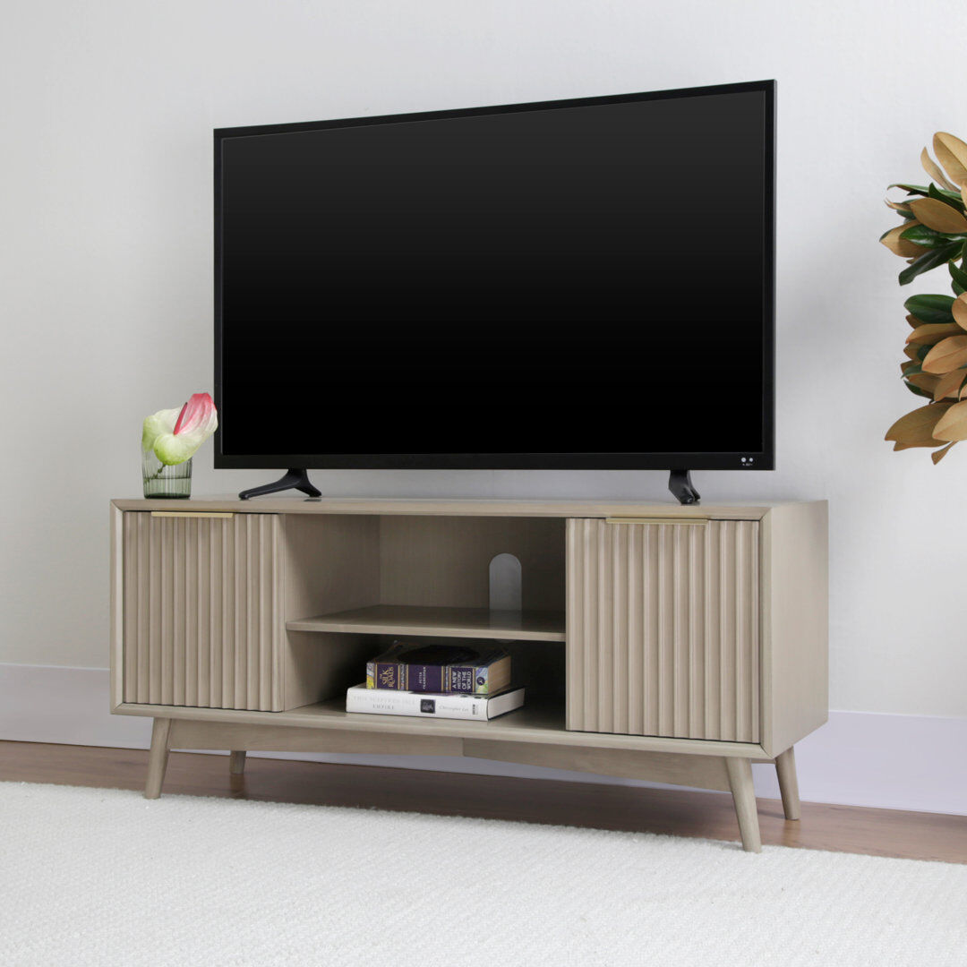 George Oliver TV Stand for TVs up to 42" Grey 42"