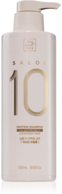 mise en scene Salon 10 Protein Shampoo For Extremely Damaged Hair shampoing à la protéine pour cheveux ultra-abîmés 500 ml