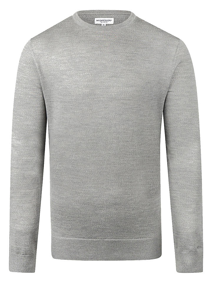McGregor Wollpullover in Grau - XXL