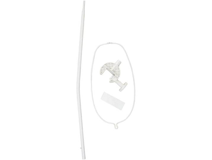 Himmelstange ROBA Hochstahlprofil (0294) , weiß, L:72cm, Gardinenstangen, Himmelstange