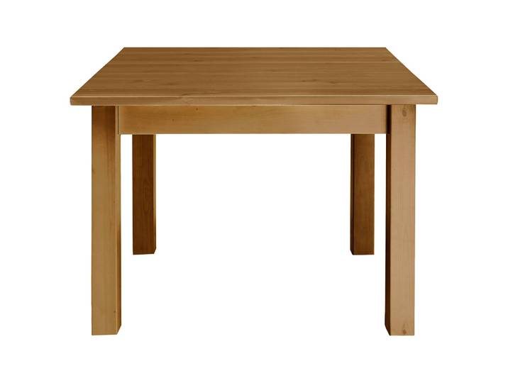 Table Boston II 78 x 78 x 78cm Marron/Epicéa lessivé