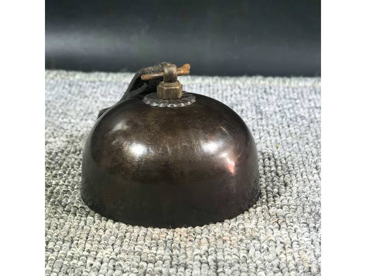 Cloche en cuivre pur, carillon à vent à volume élevé, cloche suspendue vintage entièrement en cuivre