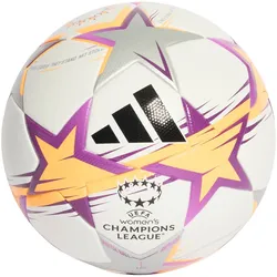 adidas UEFA Womens Champions League Fußball Trainingsball 2026/27 KE5142 - white/lucid tangerine/black 4