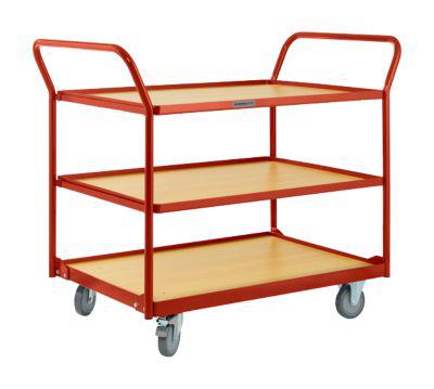 Schäfer Shop Pure Tischwagen mit 3 Etagen, 1236 x 700 x 1032 mm