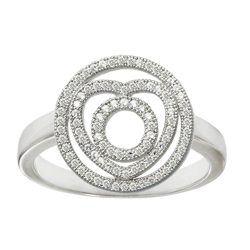 Orphelia Dames 925 Sterling Zilveren Ring - Zilver ZR-7268