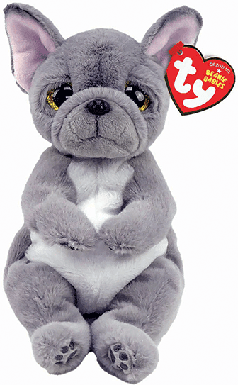 Ty Beanie Bellies-Reg - Wilfred Dog for Kids, Collectible Soft Toy, Suitable from Birth, 0+, Ty Brand