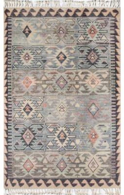 Momeni Nomad Hand Knotted Wool Traditional Area Rug