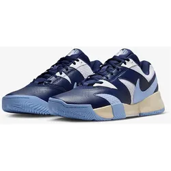 NIKE Court Lite 4 Tennisschuhe 103 - white/psychic blue-midnight navy 43