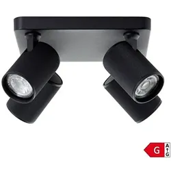 BRILLIANT LED Deckenleuchte Marty 4-flammig schwenkbare Köpfe