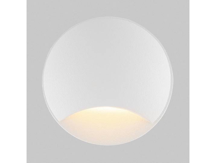 LED-Einbauleuchte Biscotti Typ B Ø 6cm Weiß/Weiß
