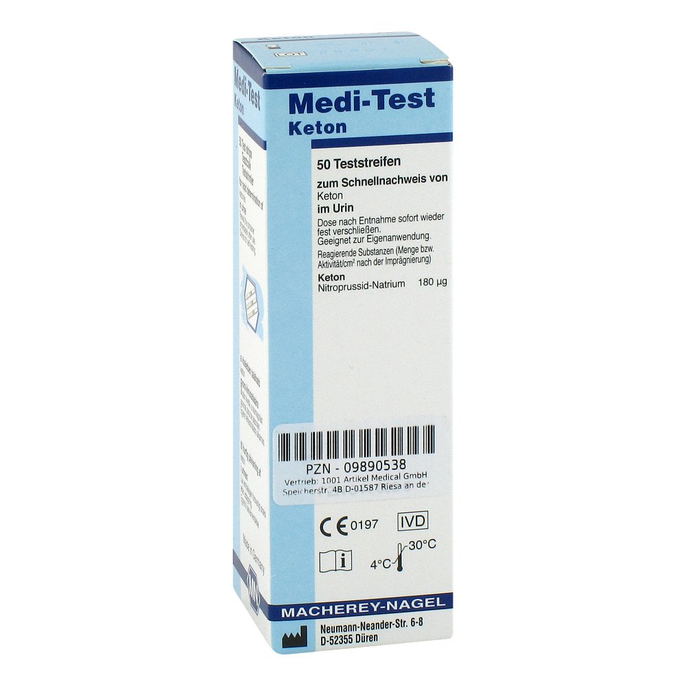 1001 Artikel Medical GmbH Keton Teststreifen 09890538