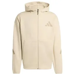adidas Z.N.E. Sweatshirtjacke Herren - beige - M