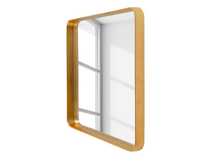 Wandspiegel Vincenza - rechteckig 102 x 102cm Gold Rahmen: Kunststoff, lackiert 102 x 102cm