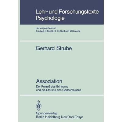 Assoziation, Taschenbuch von G. Strube, Springer Berlin, 978-3-540-13253-0