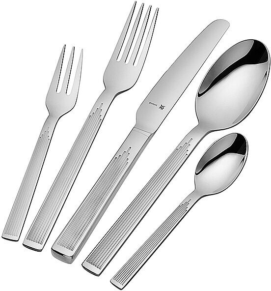 WMF Art Deco Besteck-Set 66-teilig Cromargan protect silber EG