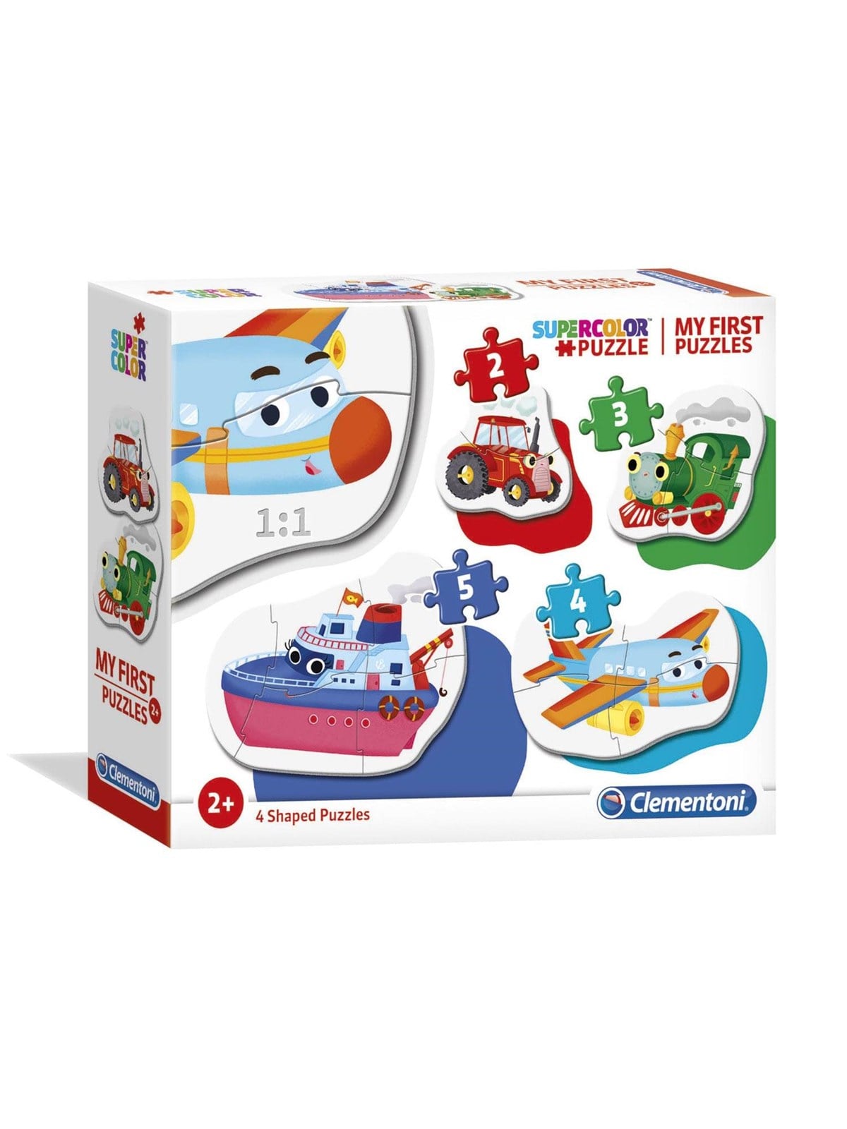 Clementoni My First Puzzles - Vehicles 2D Puzzles