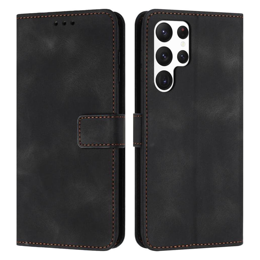 Cover-Discount Wildleder Look Etui im Vintage Design (Samsung Galaxy S25 Ultra) (54331250)