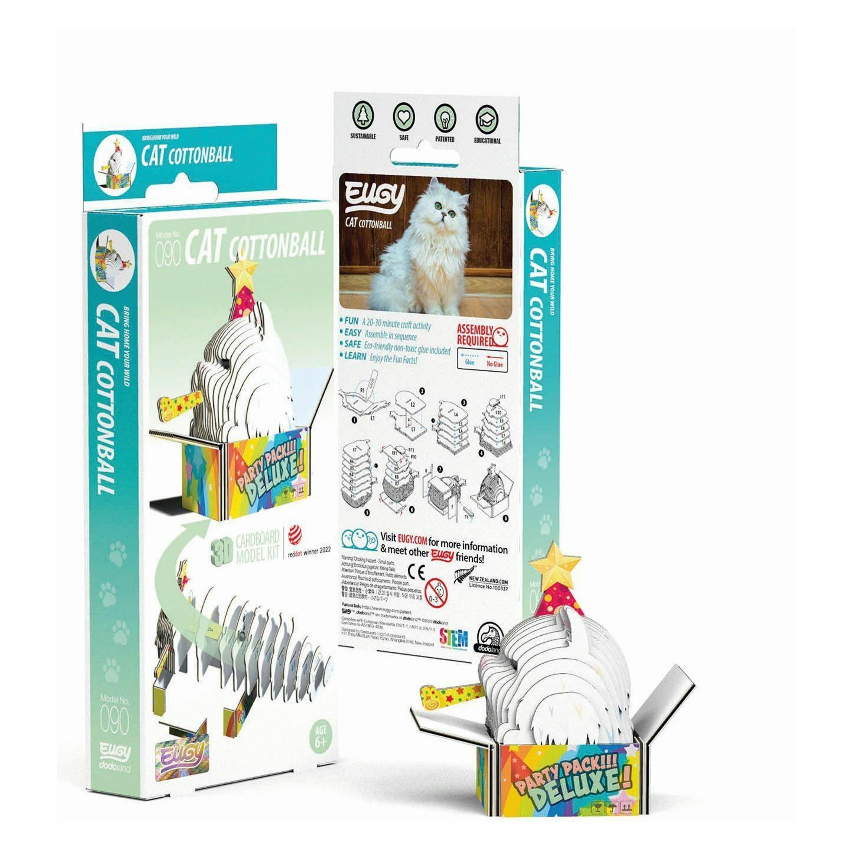 Eugy 3D Bastelset Persische Katze (EG_090)