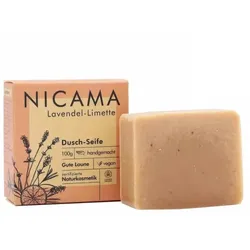 NICAMA Dusch-Seife Lavendel-Limette