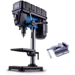 Scheppach Tischbohrmaschine TBM200, 13mm 400W, 5-Stufen-Drehzahl, Drehkreuz & Schraubstock