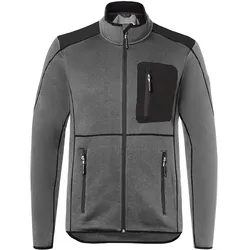 Kübler,  Strickjacke anthrazit/schwarz Form 1443 Grösse 4XL (4XL)