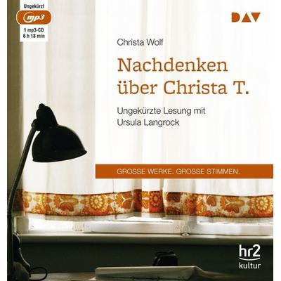 Nachdenken über Christa T. - Christa Wolf, Audio, 9783742402257