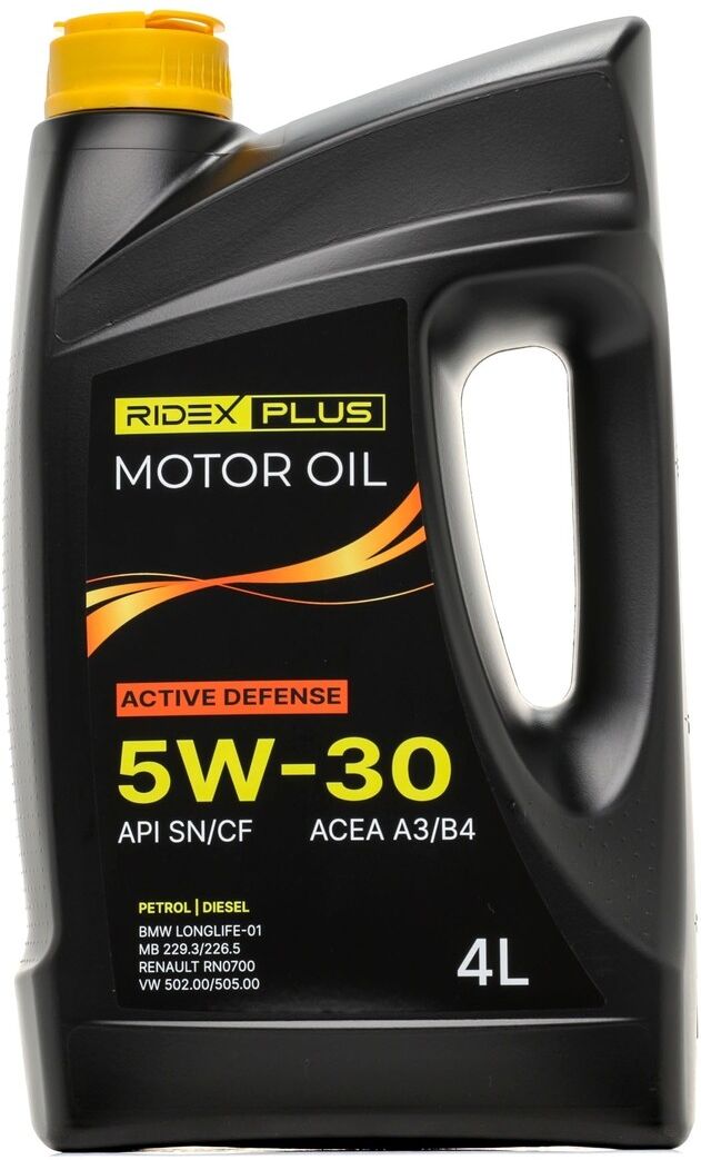 RIDEX PLUS 100908O0035P Oil change kit (oil filter + engine oil)