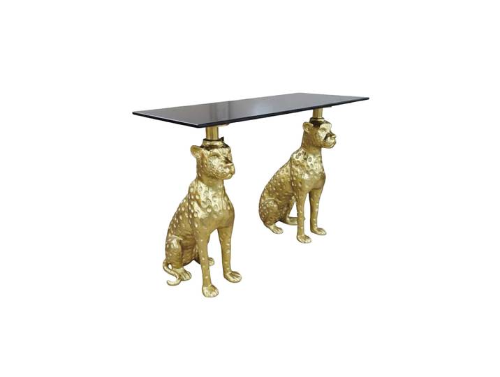 Design Konsolentisch „Panther“ Marmor Invicta Interiors