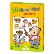 Moses Verlag 50 Wimmel-Rätsel ohne Worte - deutsch 296987