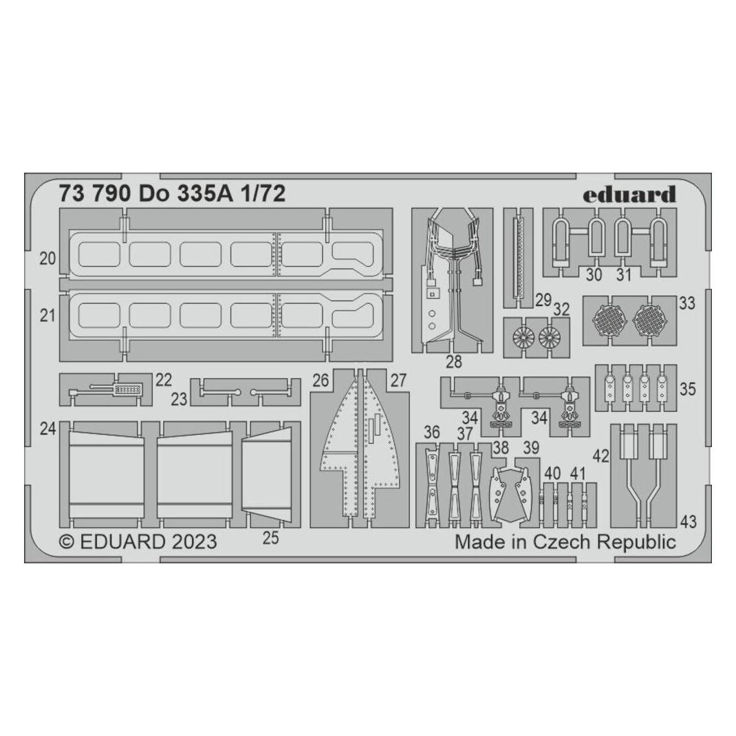 Eduard Do 335A for HOBBY 2000 / DRAGON (73790)