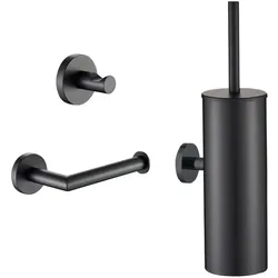 Plieger, Toilettenbürste, Vigo Toilet Set Accessoires - WC -Pinsel - WC Rollhalter - Handtuchhaken - 10 -Jahres -Garan