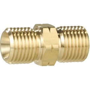 GOK Gasschlauch-Verbinder 1401300, gerade, beidseitiges Gewinde links außen 1/4 Zoll
