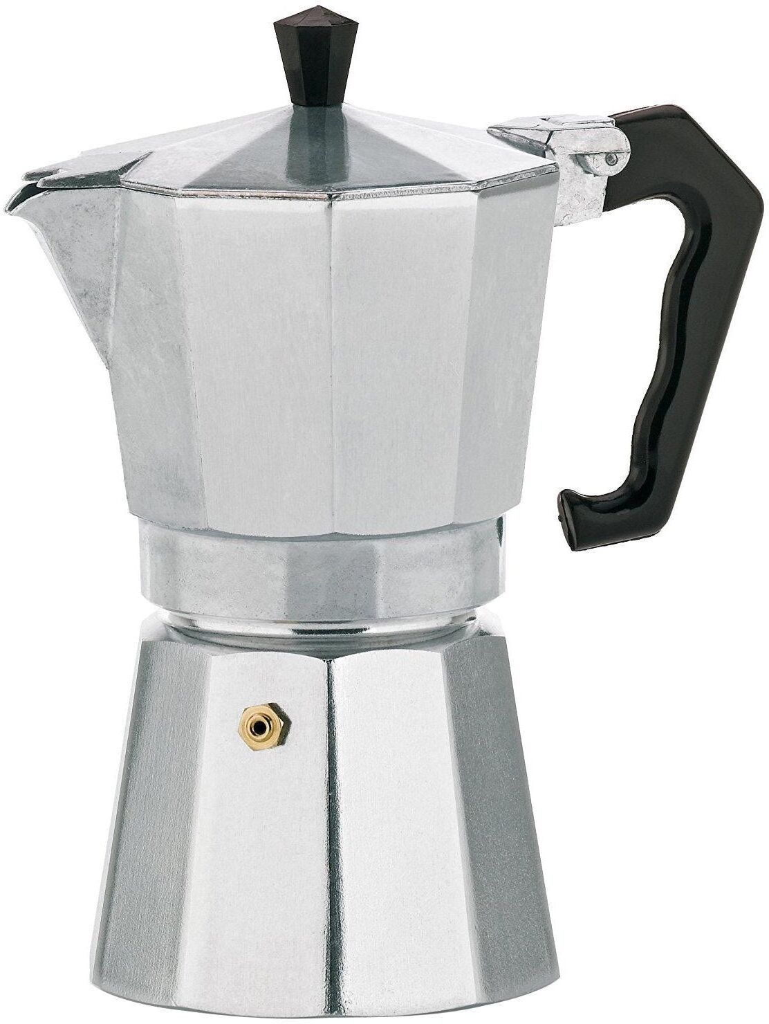 Espressokocher KELA "Espressokanne Italia 300ml", silber (silberfarben), H:17cm, Kaffeemaschinen, Espressokocher silberfarben 6