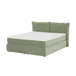 switch Boxspringbett  Gaya , grün , Maße (cm): B: 184 H: 114