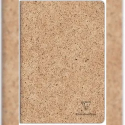 Clairefontaine 5x Kollektion Jeans & Cocoa, Notizheft mit Fadenbindung, A4 48 Blatt liniert, Kakao - Kakao 83523C