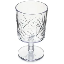 MONOUSO - Wiederverwendbares Haltbares SAN Weinglas "Firenze" 340ml (1 Stück)