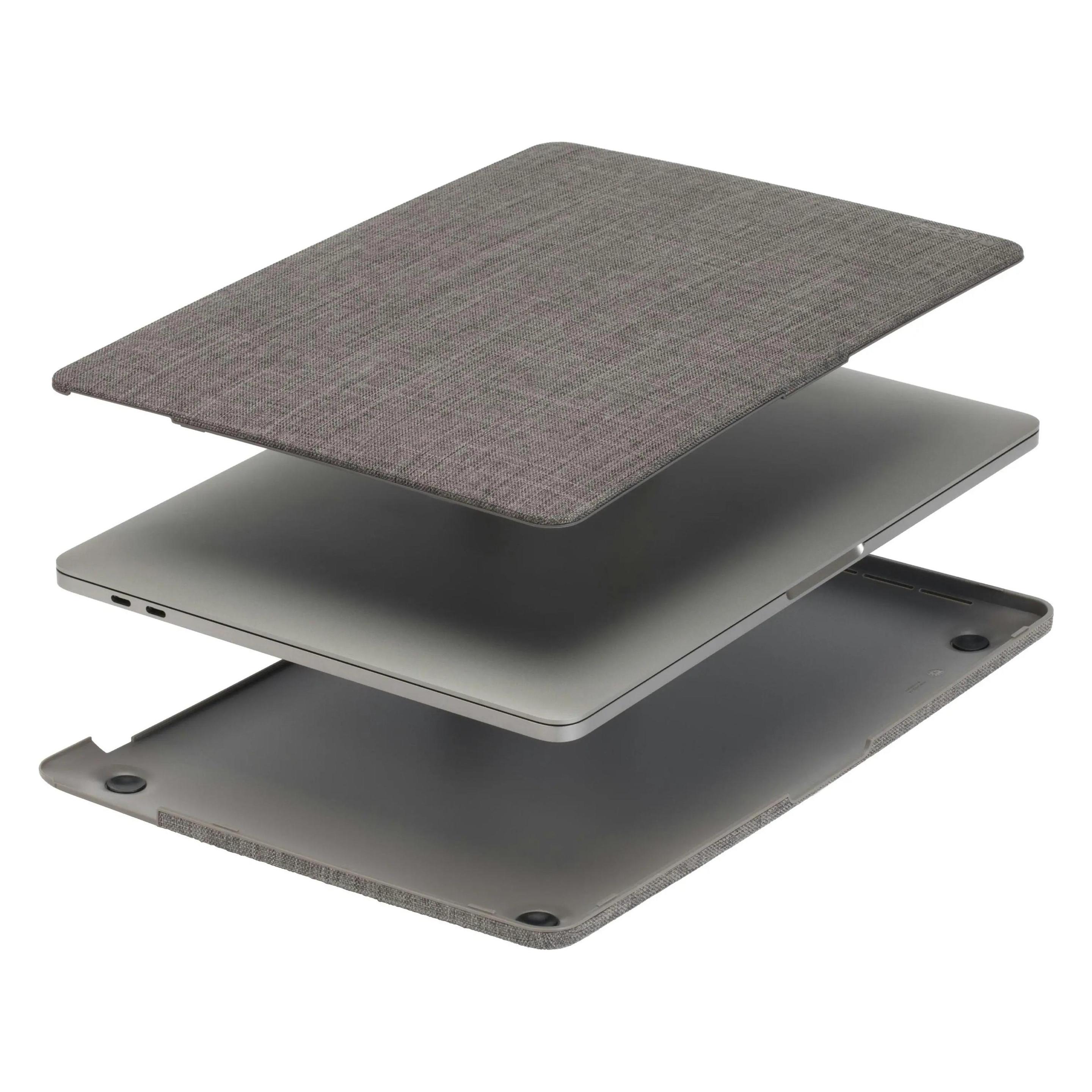 Incase Textured Hardshell in Woolenex for 13-inch MacBook Pro - Thunderbolt 3 (USB-C) 2020 - Ash Grey (13", Apple) (INMB200648-AGY)