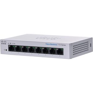 Cisco Switch Business, CBS110-8T-D-EU, unmanaged, 8-Port, 1 Gbit/s